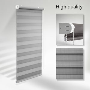 Concept Blinds Day and night Roller Blind – WALL MOUNT – Custom size – Wall-mounted Roller Blinds for Windows and Doors