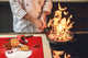 CUTTING BOARD and Cooktop Cover ;D20 Christmas Series: Santa claus sign