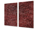 Tempered GLASS Kitchen Board – Impact & Scratch Resistant D10A Textures Series A: Brick wall 35