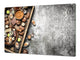 Salvaencimera Extra-Grande de vidrio templado: Serie de Tartas y Dulces DD13 Chocolates 2