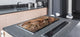 Riesig Mehrfunktional Hartglas Gehärtetes - Abdeckplatte für Induktionskochfeld; Bread and flour series DD09: Breads 3