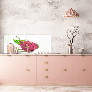 Wide format Wall panel with magnetic and non-magnetic metal sheet backing: Dragon Fruit