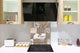 Printed tempered glass backsplash – Glass kitchen splashback NBS06 Textures and tiles 2 Series: Sculpted tile texture